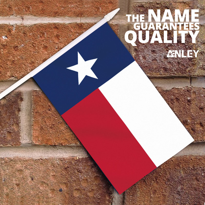 Ensemble de drapeaux en polyester 5 x 8 po Texas State