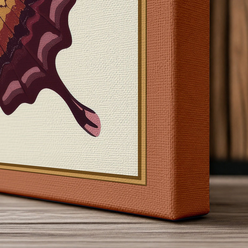 Print, 18x12 - 45.7 x 30.5 cm, Terracotta Border