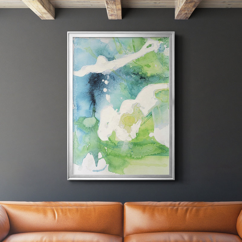 Dilyan Rising Above I - reproduction de cadre photo, Argent, H 24,5 po x l 18,5 po x P 1 po