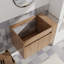 Meuble-lavabo de 30 pouces avec tablette ouverte