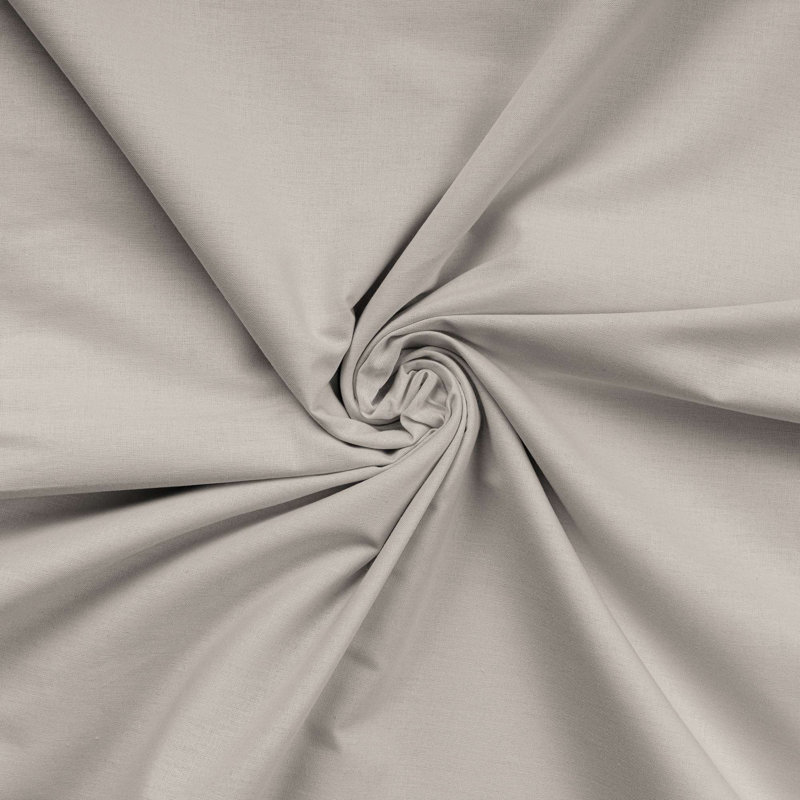 Ensemble de taies d'oreiller en satin Oxford (2 pièces), Crème