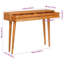110cm Solid Wood Console Table