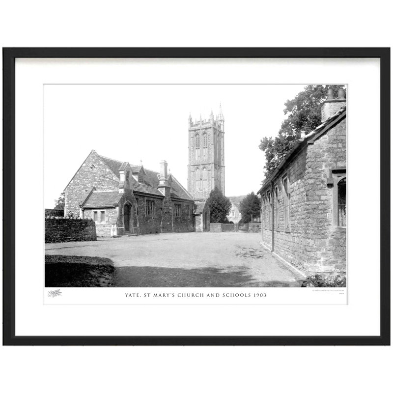 Yate, St Mary - Single Picture Frame Print, 60cm H X 80cm W x 2cm D