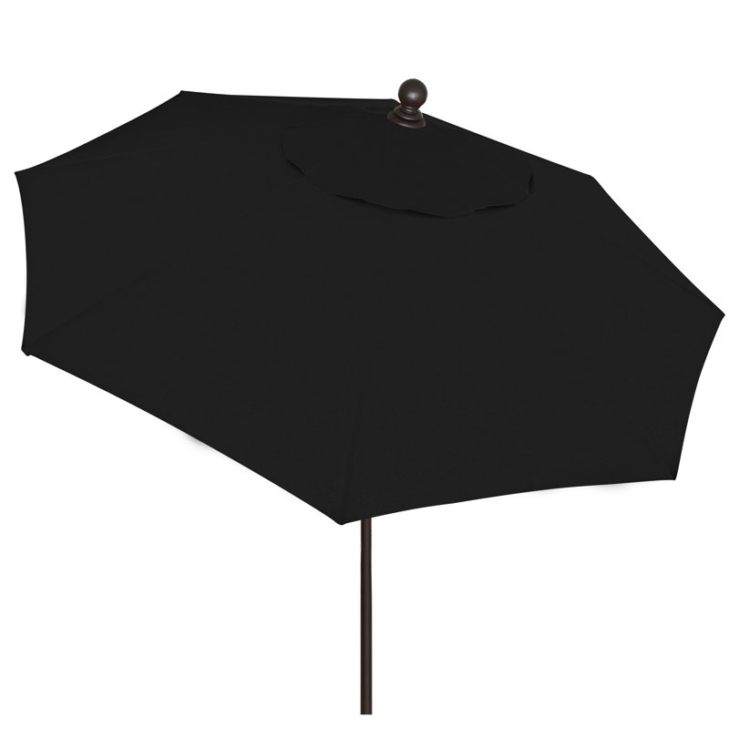 Parasol de marché 9 pi Kaibab, Noir