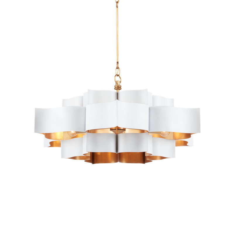 Grand Lotus 6 - Light Chandelier