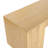 Kristy Fluted Wood Desk