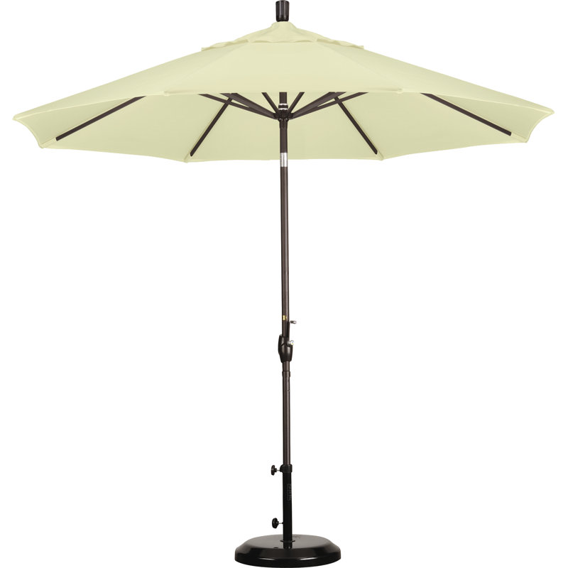 Parasol de marché 9 pi Iuka, Tissu toile Sunbrella®