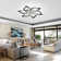 83cm 7 - Blade Dimmable LED Reversable Ceiling Fan With Remote Control And APP