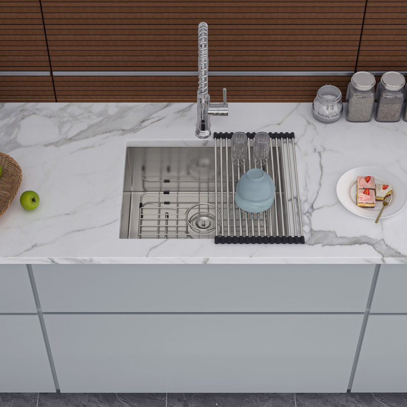 21'' L Single Bowl Stainless Steel Kitchen Sink