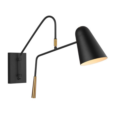 Gianluca Steel Armed Sconce