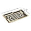 Op Art Rectangle Geometric Decorative Tray