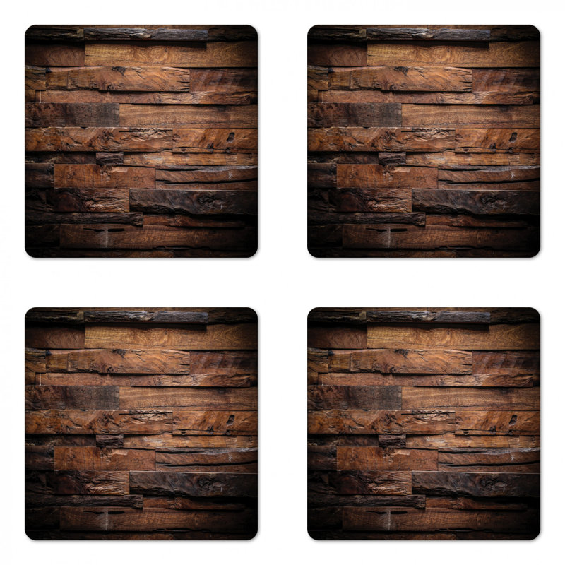 Square 4 Piece Coaster Set