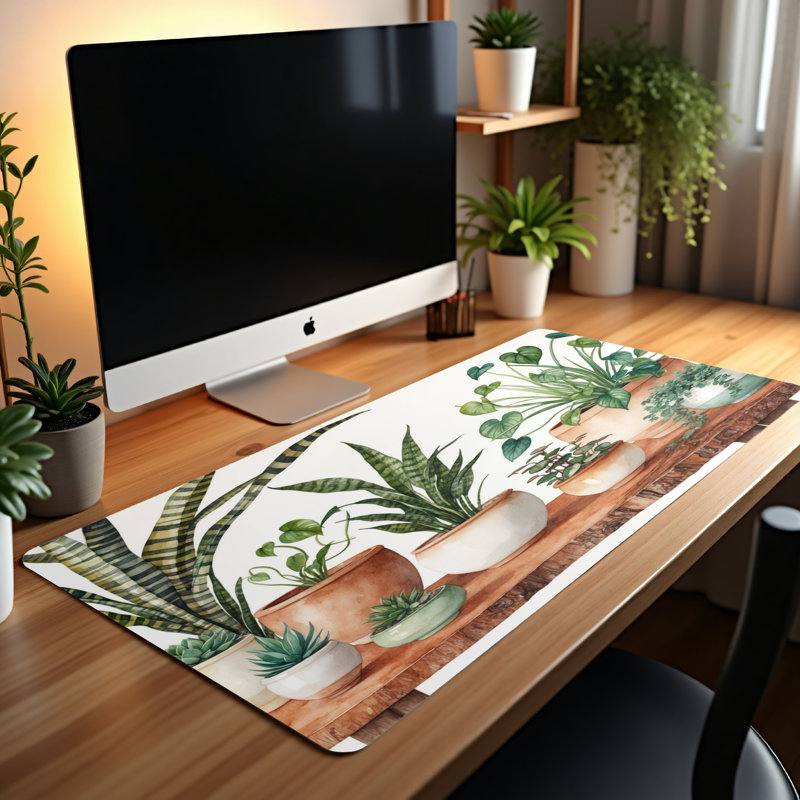 Polyester Desk Pad, 23.6x13.8