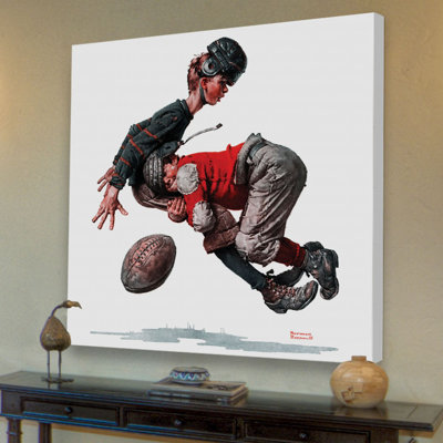 Norman Rockwell - Wrapped Canvas Print