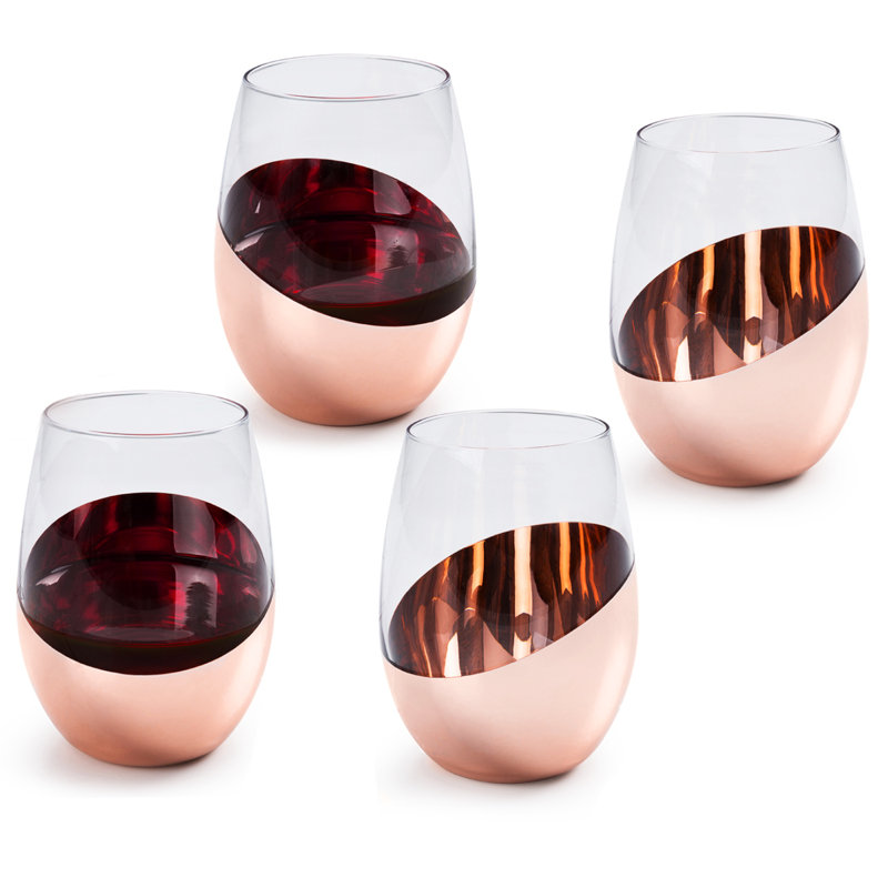 4 Piece 532ml Wine Glass Set