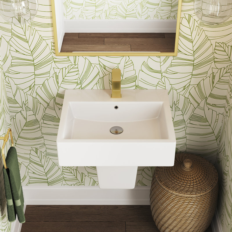 Lavabo de salle de bain mural deux pièces Concorde