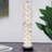 Black+White Marble Free form Floor Lamps