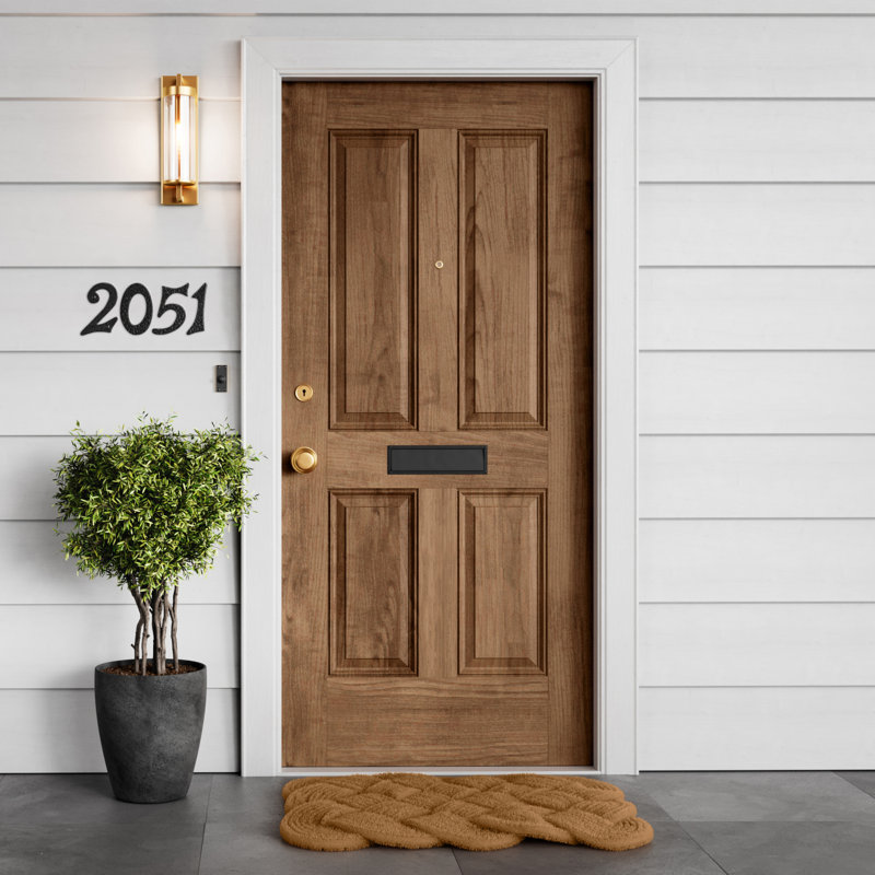 6'' H Metal House Number, 1