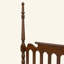 Structure de lit plateforme avec lit gigogne et 2 tiroirs de rangement, lit en bois classique avec tête de lit à broche-2054185087