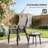 Outdoor Chairs Set Of 4,Stackable Chairs-838440375