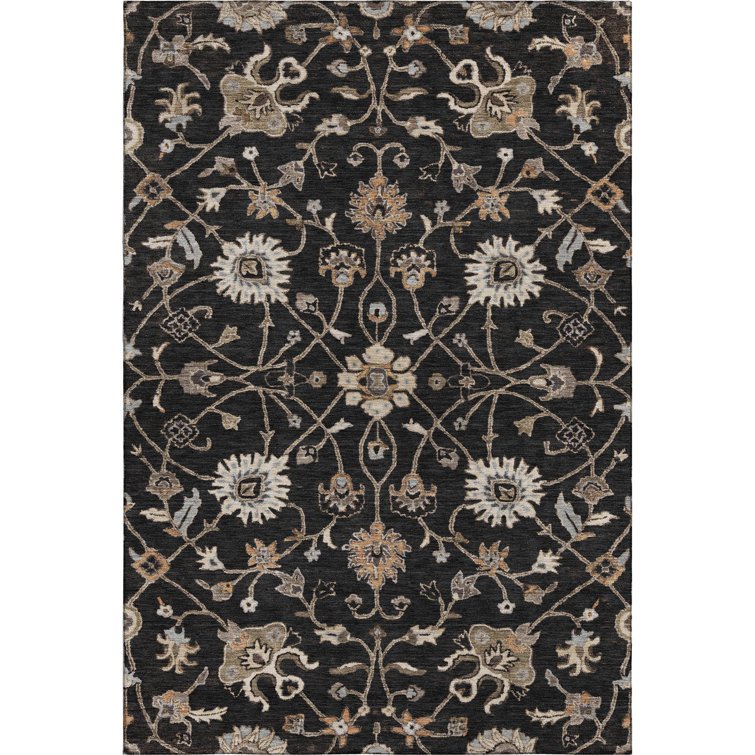 Premium Machine Washable Krause AMF1137 Global Rug