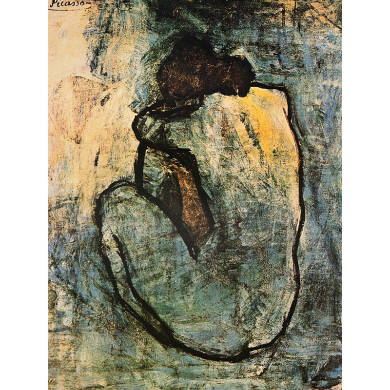 Bleu nu, c.1902, H 24 po x l 18 po
