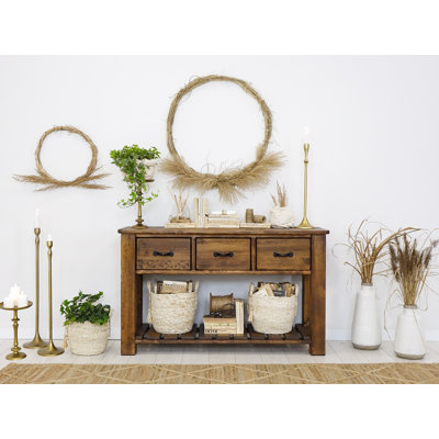 Broussard 130cm Solid Wood Console Table