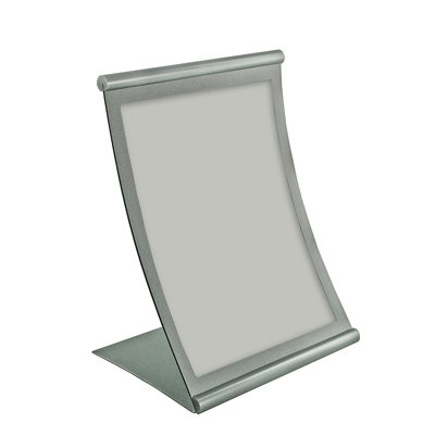 8.5"W x 11"H Curved Metal Frame