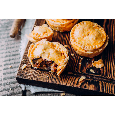 Meat Mini Pie 1 Piece Wrapped Canvas Wall Art