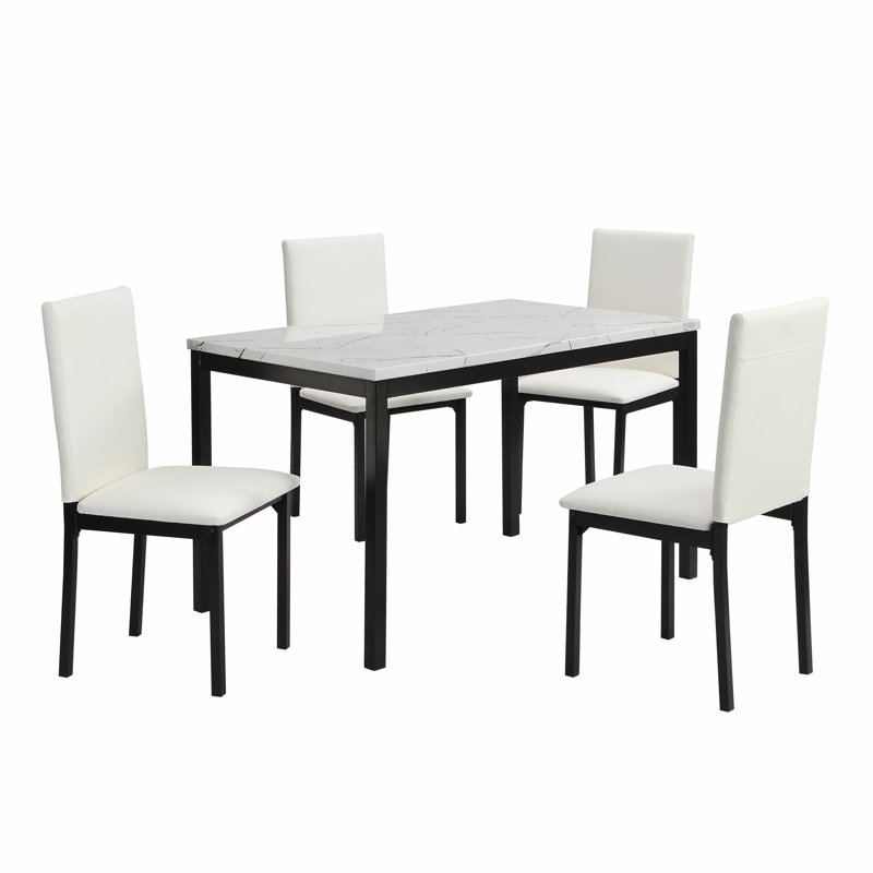Ensemble de chaises rembourrées 4 pièces
