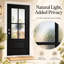 Anwickjeff Fiberglass and Polyester Fill Hinged Front Entry Door