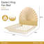 Fantosini King Fan Bed - Gold Leaf