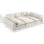 Modulaire réversible avec repose-pieds de 119 po de largeur Burrows-439726805