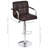 Upholstered Counter Stool with Metal Frame-431784272