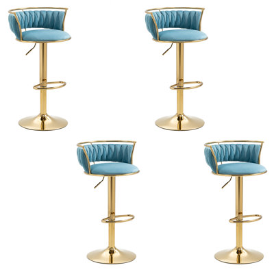 Christal Height Adjustable Swivel Bar Stool
