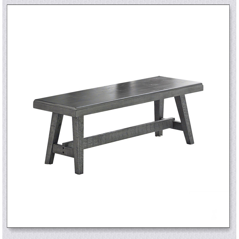 Sturdy Wood Dining Bench, Simple design, comfortable and durable, multi-functional bench