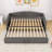 Twin Upholstered Daybed with Pop Up Trundle-438260044