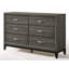Commode double 6 tiroirs Aarit