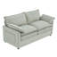 Canapé-causeuse moderne moelleux 67,7 po avec coussin double couche et poches de rangement latérales Modern-129604646