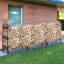 Organisateur de rangement pour pile de bois 12 pi
