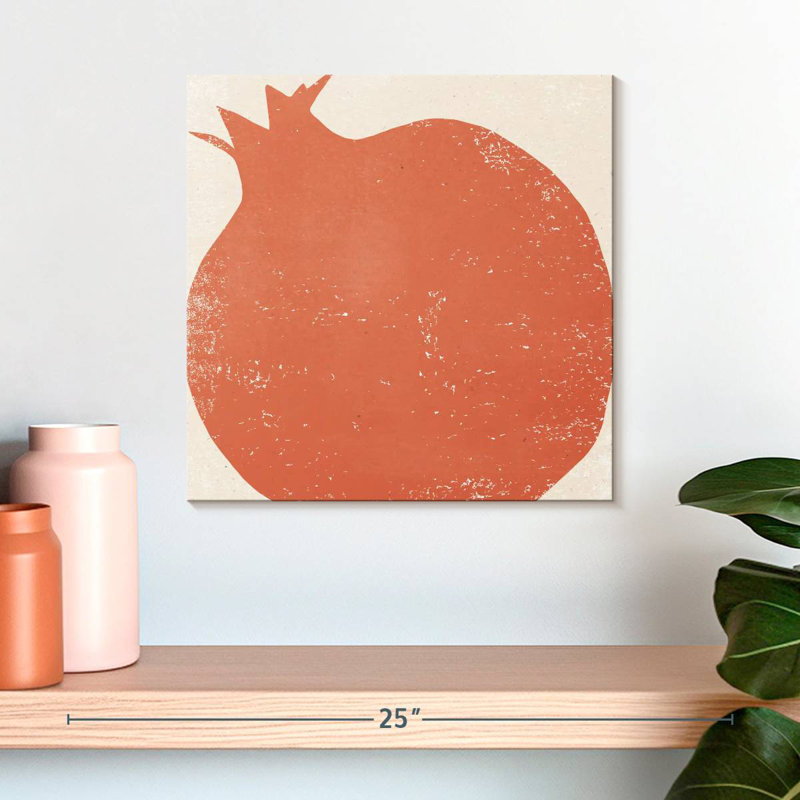 Yarlin Graphic Fruit, 16" H x 16" W