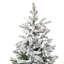 Arbre de Noël artificiel enneigé 6 pi, arbre de Noël enneigé enneigé-1051571912