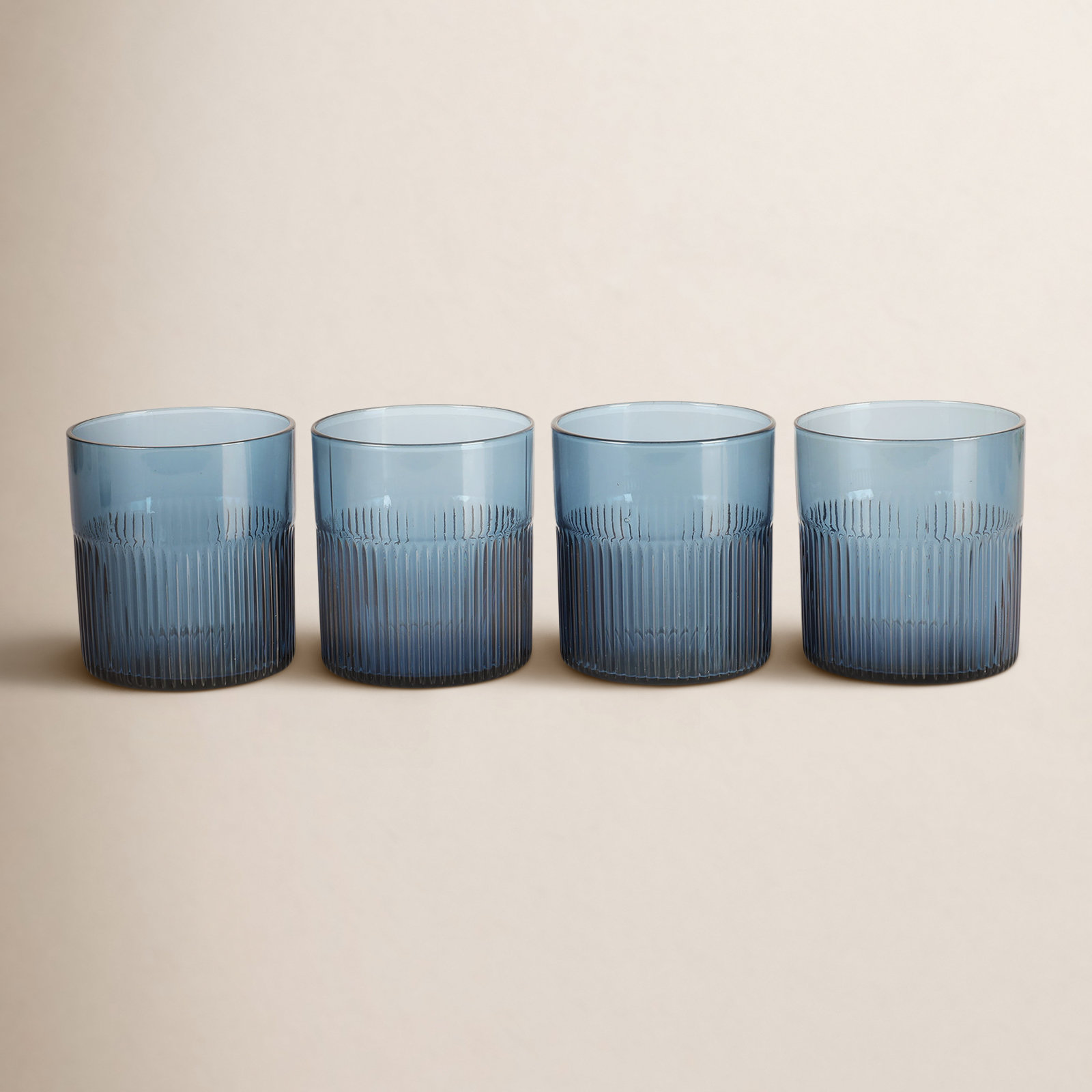 Lyon Sky Whiskey Glass, Lapis Blue