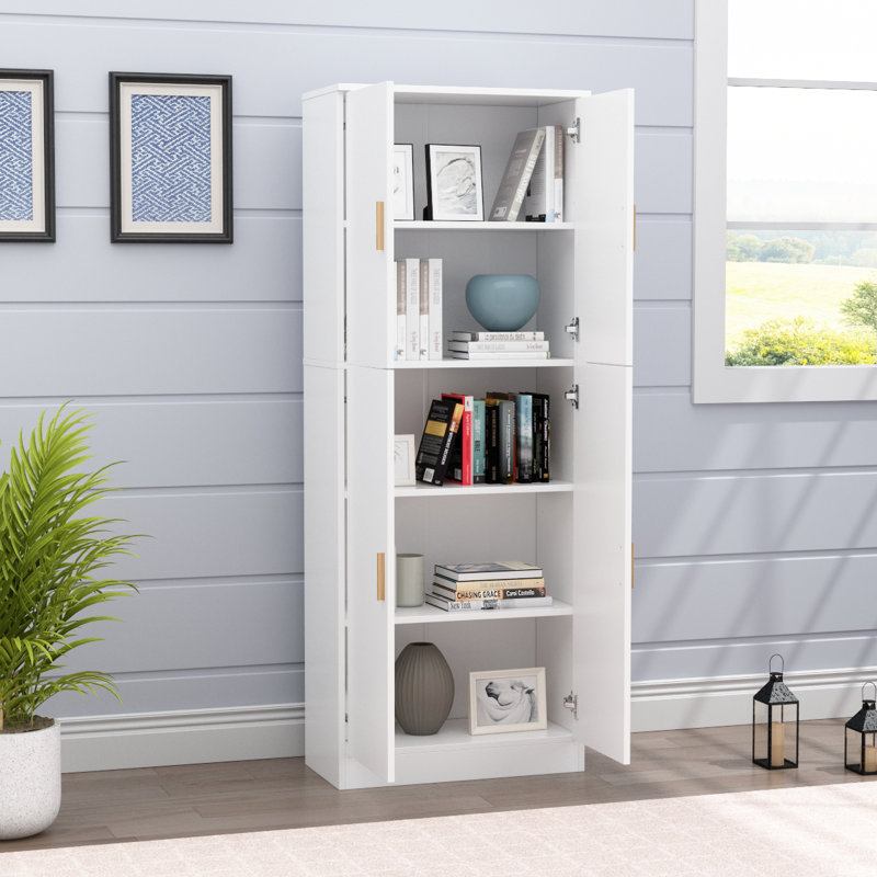 23.3'' Wide 5 - Shelf Storage Cabinet