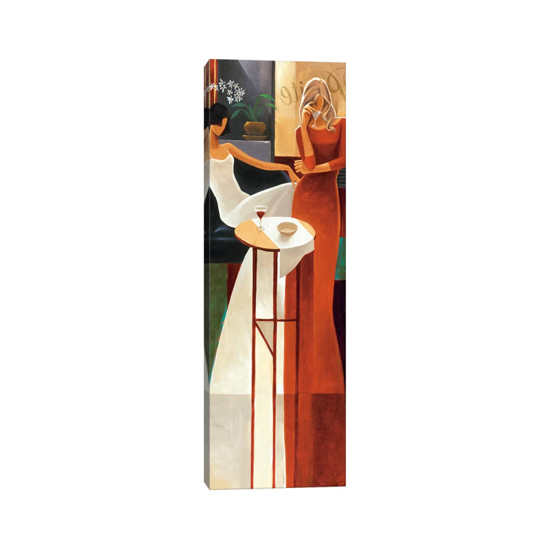 Les Anges by Keith Mallett - Wrapped Canvas Panoramic Gallery-Wrapped Canvas Giclée, 121.92 cm H x 40.64 cm W x 3.175 cm D