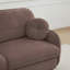 Causeuse en L Cloud avec tissu en chenille, repose-pieds mobile Cloud Easy