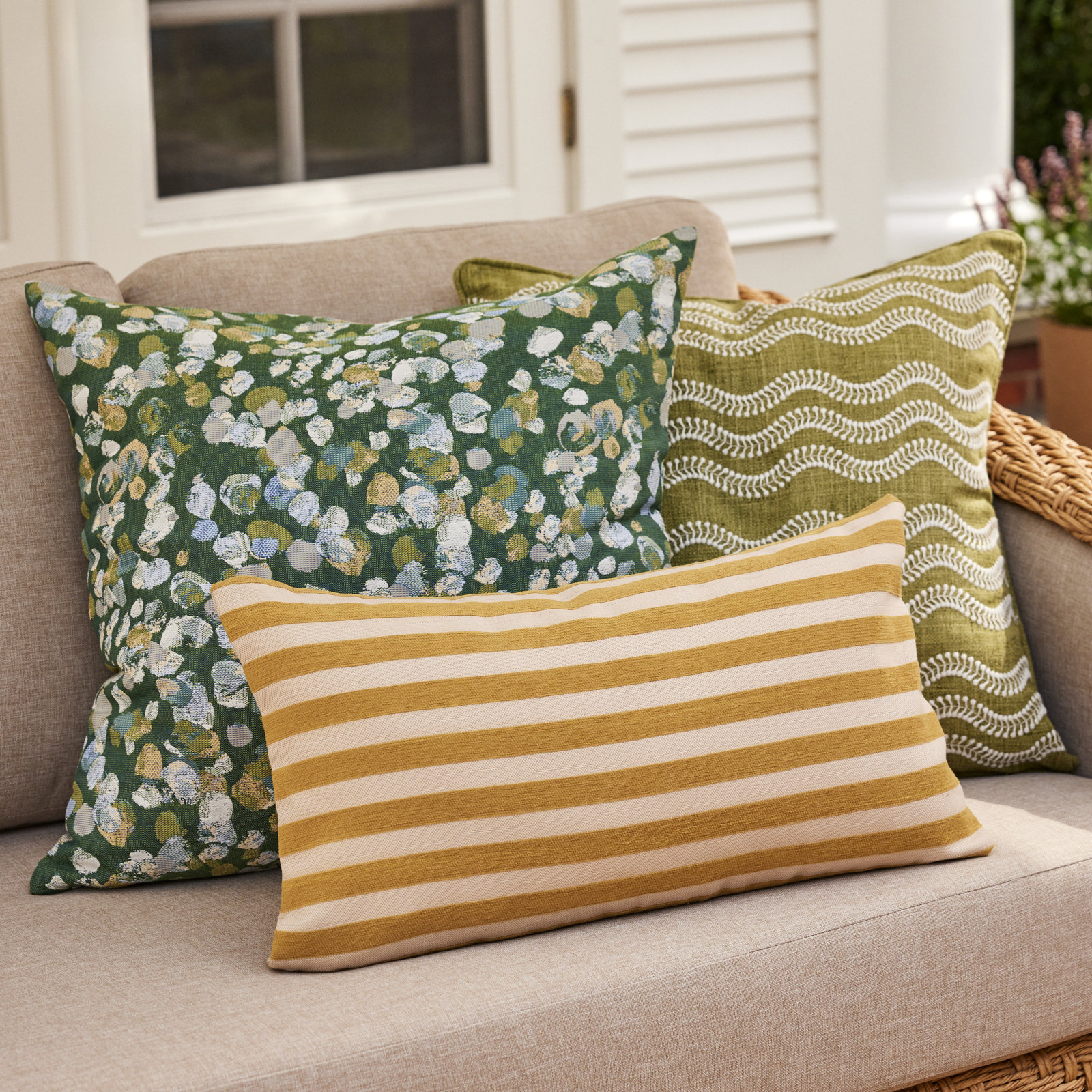 Charter Pillow, 16"H x 16"W