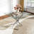Glass Top Metal Base Dining Table-333366490