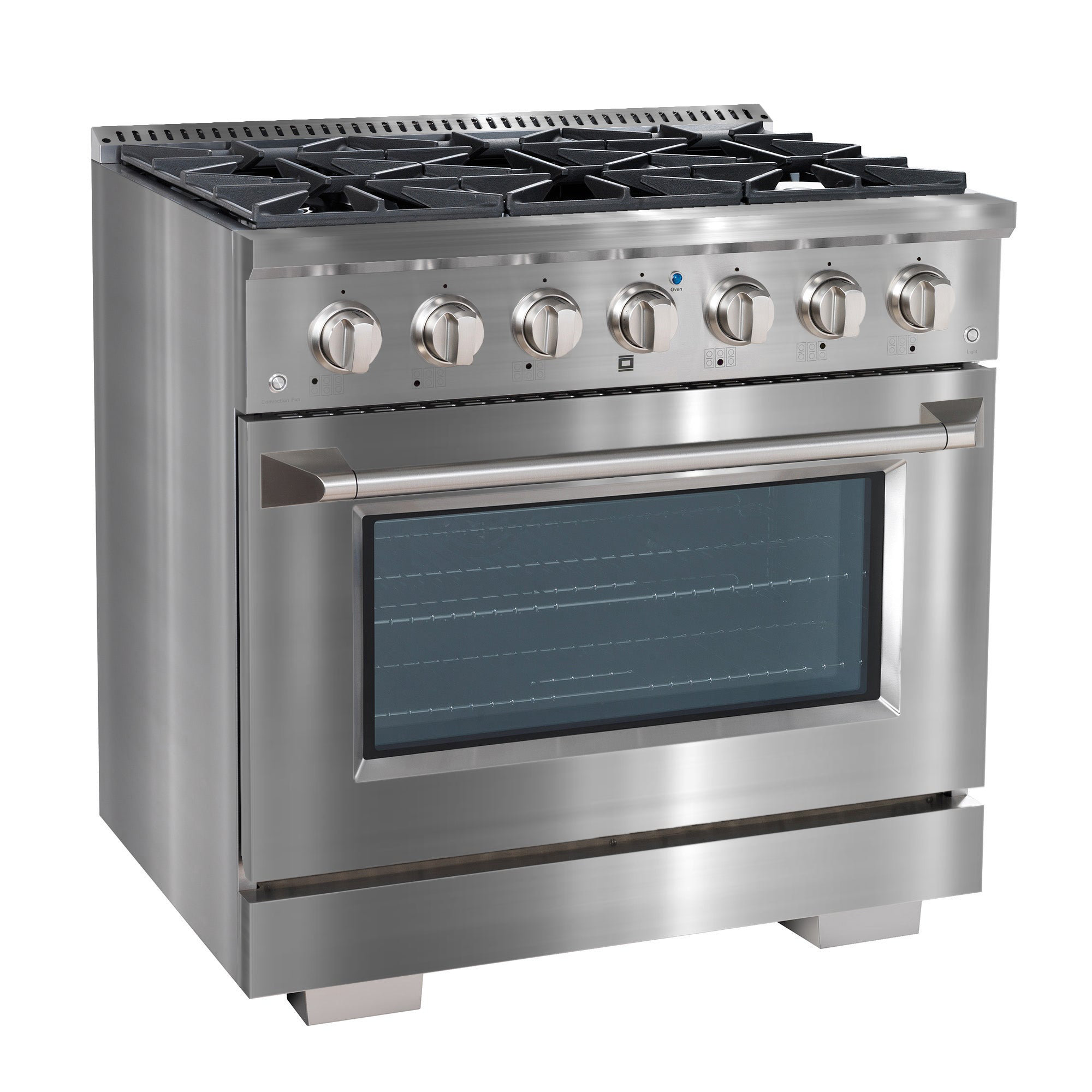 BOLD 30 4.2 Cu. Ft. 4 Burner Freestanding All Gas Range with Gas Stove and  Gas Oven in Stainless steel