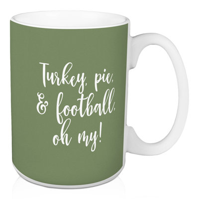 Grande tasse à café à aire de football en camembert de turquie Nowthen